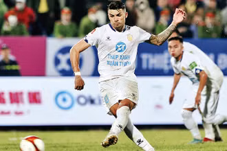 CLB Thép Xanh Nam Định đang thi đấu khởi sắc tại V.League năm nay. Ảnh: TXNĐ FC