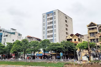 Một khu chung cư mini tại địa bàn quận Thanh Xuân, Hà Nội. (Ảnh Bảo Loan)