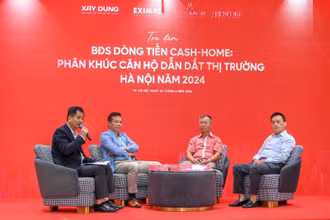 Các chuyên gia trao đổi về xu hướng đầu tư bất động sản trong thời gian tới.