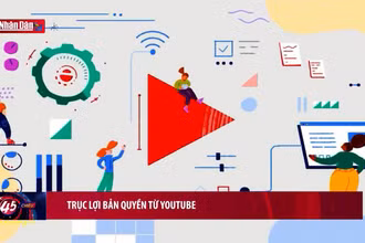 Trục lợi bản quyền từ nền tảng Youtube