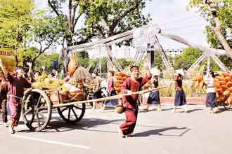 Tái hiện nét đẹp làng quê ngoại thành Hà Nội.