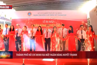 Thành phố Hồ Chí Minh ra mắt ngân hàng huyết thanh