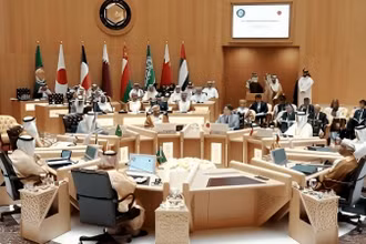 Hội nghị Bộ trưởng Ngoại giao Nhật Bản-GCC diễn ra tại Saudi Arabia. (Ảnh The Diplomatic Insight)