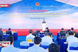 Khánh thành tuyến đường nối 2 cao tốc huyết mạch của miền Bắc