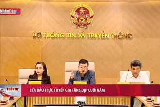 Lừa đảo trực tuyến gia tăng dịp cuối năm
