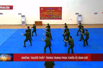 Những “người thầy” trong trang phục chiến sĩ cảnh sát