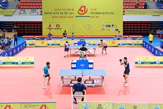 Các nội dung đồng đội nam, đồng đội nữ bắt đầu thi đấu ngày 4/7. (Ảnh VŨ LINH)