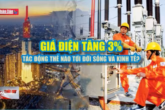 Giá điện tăng 3% tác động thế nào tới đời sống và kinh tế?