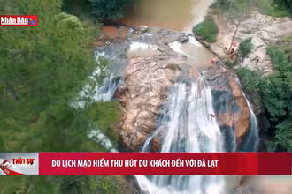 Du lịch mạo hiểm thu hút du khách đến với Đà Lạt