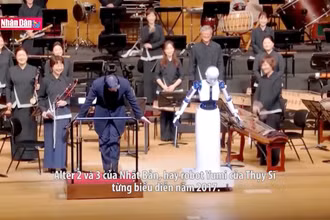 Robot nhạc trưởng tại Hàn Quốc