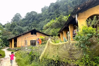 Những ngôi nhà trình tường hơn 60 năm tuổi.