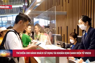 Thí điểm cho hành khách sử dụng tài khoản định danh điện tử VNEID