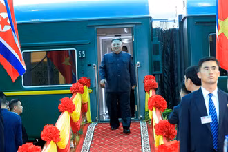 Nhà lãnh đạo Triều Tiên Kim Jong Un đến thăm Việt Nam (tháng 2/2019).