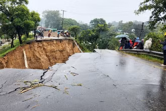 Bão Freddy phá hủy cơ sở hạ tầng của Malawi. (Ảnh UN News)