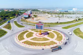 Khu công nghiệp Đồng Văn 4, huyện Kim Bảng (Hà Nam). 