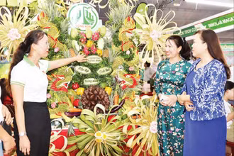 Các sản phẩm nông nghiệp của tỉnh Bình Phước sản xuất theo hướng nông nghiệp xanh, công nghệ cao góp phần nâng cao chất lượng sản phẩm.