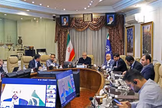 Hội nghị Bộ trưởng OPEC+ được tổ chức trực tuyến. (Ảnh SHANA)