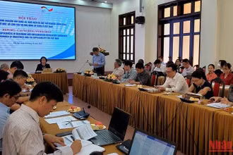 Quang cảnh hội thảo.