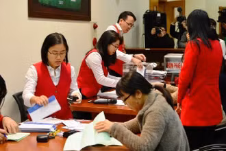 Một phiên đấu giá tại HNX. (Ảnh minh họa)