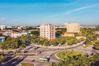 Một góc thành phố Tam Kỳ hiện nay.