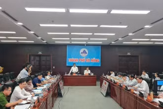 Thường trực Thành ủy Đà Nẵng làm việc với Thanh tra Đà Nẵng.