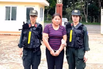 Bắt đối tượng trốn truy nã về tội danh làm giả tài liệu cơ quan, tổ chức