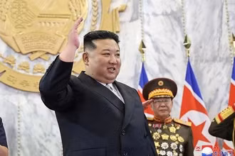 Nhà lãnh đạo Triều Tiên Kim Jong-un. (Ảnh: THX/TTXVN)
