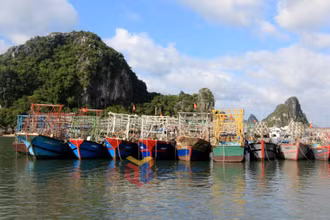 Quảng Ninh đang khẩn trương kêu gọi tàu thuyền về nơi tránh trú bão an toàn.