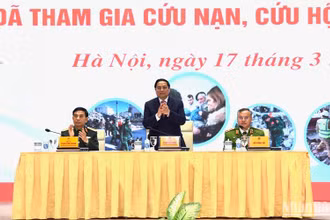 Thủ tướng Phạm Minh Chính dự và phát biểu tại buổi gặp mặt.