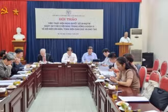 Quang cảnh hội thảo.