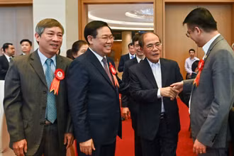 [Ảnh] Chủ tịch Quốc hội dự lễ kỷ niệm 20 năm Ngày thành lập Ban Công tác đại biểu