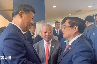 [Ảnh] Thủ tướng Phạm Minh Chính gặp các nhà lãnh đạo tại Hội nghị G20
