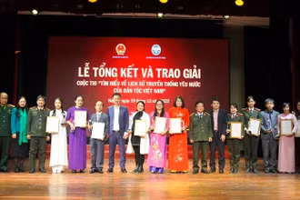 Các cá nhân và tập thể được trao giải.