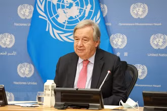Tổng Thư ký Liên hợp quốc Antonio Guterres sẽ dự Hội nghị Cấp cao ASEAN. (Ảnh: THX/TTXVN)