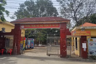 Trường trung học phổ thông Võ Thị Sáu, huyện Bình Xuyên, tỉnh Vĩnh Phúc. 