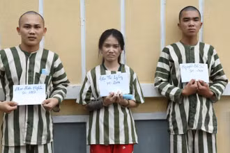 3 đối tượng bị tạm giữ.