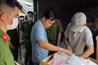 Phát hiện các loại hàng hóa có nguồn gốc nước ngoài không có hóa đơn, chứng từ vận chuyển qua Ga Sóng Thần.