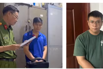 Khởi tố bị can Nguyễn Hoàng An và bị can Đặng Hữu Thiên Hưng. 