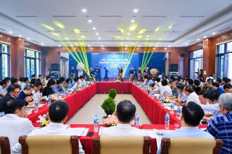 Quang cảnh hội nghị phóng viên thường trú Báo Nhân Dân năm 2024. (Ảnh: Thành Đạt)