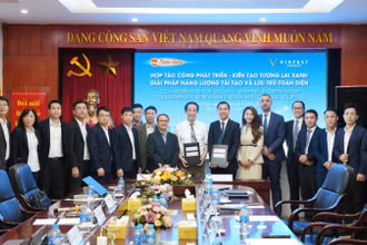 VinFast Energy và Rạng Đông hợp tác phát triển giải pháp năng lượng tái tạo và pin lưu trữ.