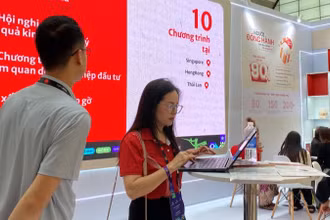 Công ty CP Chứng khoán SSI ra mắt chương trình cộng sự “Người đồng hành” trong khuôn khổ Hội nghị VTIS 2024.