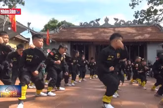 Ngày hè lên chùa luyện võ, rèn đức
