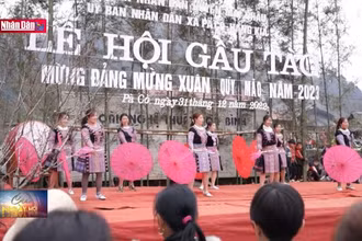 Nét độc đáo đón tết cổ truyền của đồng bào Mông tỉnh Hòa Bình