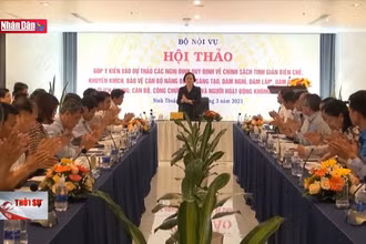 14 tỉnh miền Trung góp ý dự thảo về công tác cán bộ cấp xã