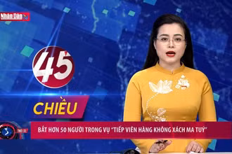 Bắt hơn 50 người trong vụ ''tiếp viên hàng không xách ma túy''