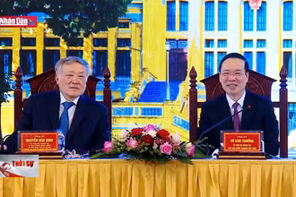 Chủ tịch nước làm việc với Ban cán sự Đảng, lãnh đạo Tòa án Nhân dân Tối cao