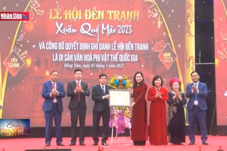 Công nhận Lễ hội Đền Tranh là Di sản Văn hóa Phi vật thể Quốc gia