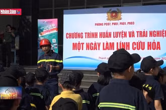 Trải nghiệm một ngày làm lính cứu hỏa