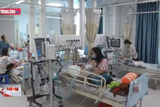 Trẻ nhập viện vì viêm hô hấp tăng cao, nhiều ca biến chứng nặng