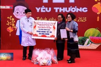 Tết yêu thương cho bệnh nhân nghèo